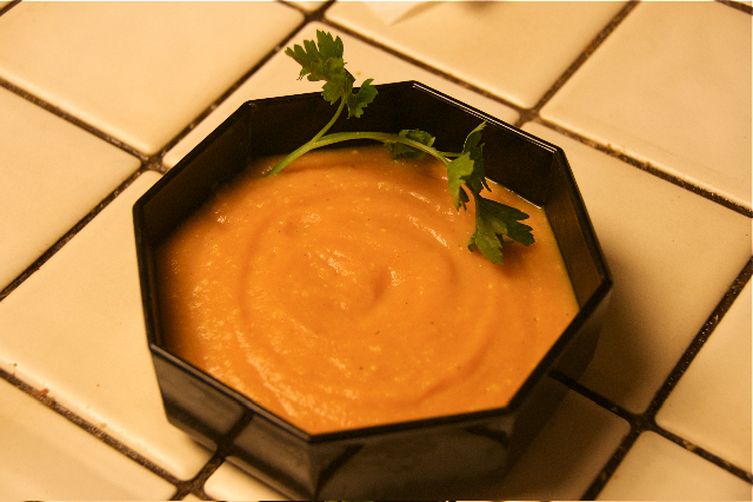 Spiced Carrot Ginger Soup