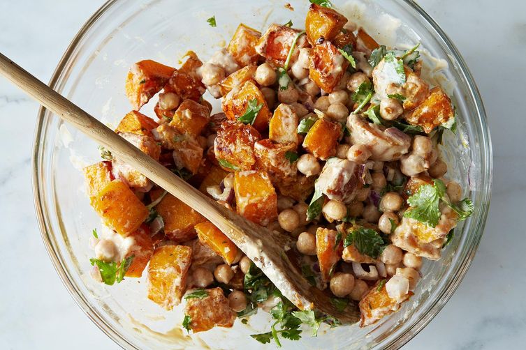 Moro's Warm Squash &amp; Chickpea Salad with Tahini