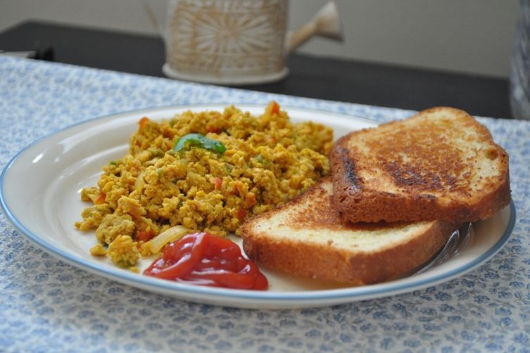 Masala Scrambled eggs - Egg bhurji