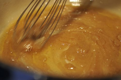 Caramel Rice Pudding with Brown Butter and Creme Fraiche