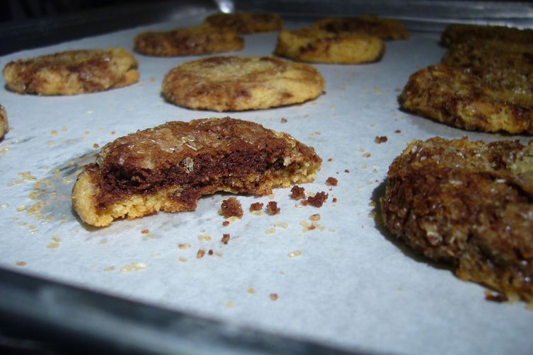 Chewy Marble Sugar Cookies