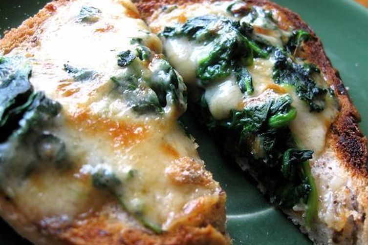 Welsh Rarebit with Spinach
