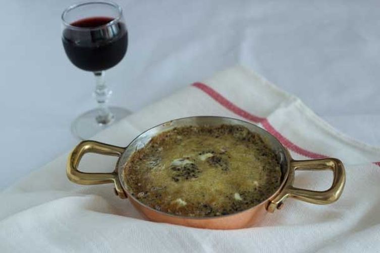 Truffle omelette – (frittata di tartufo nero) – Umbria, Secondo (Main course)