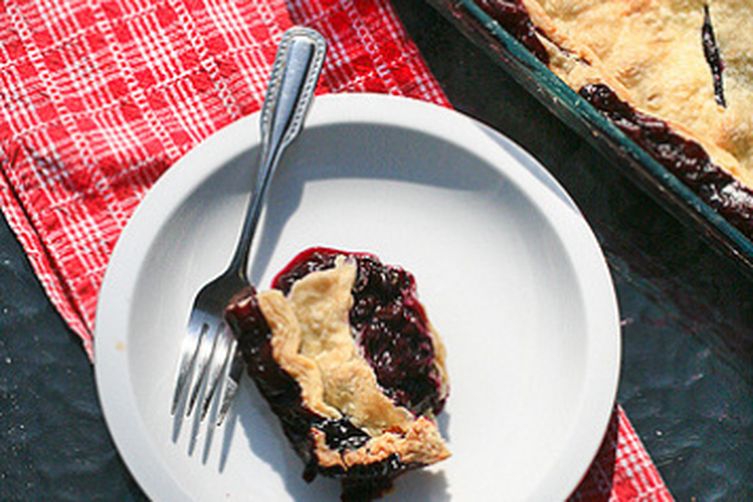 Vacation Blueberry Pie