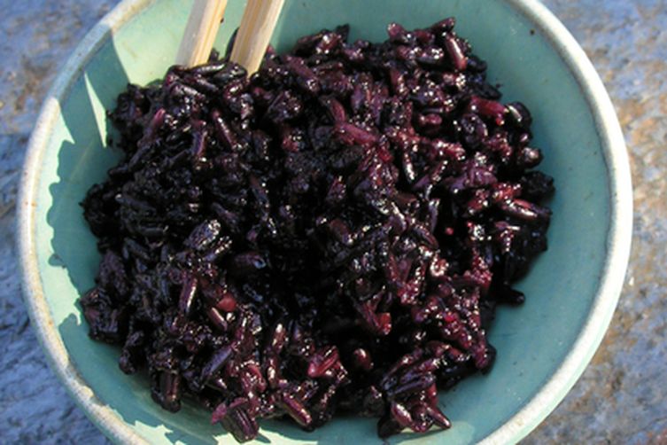 Purple Tai Rice Cooker Sticky Rice
