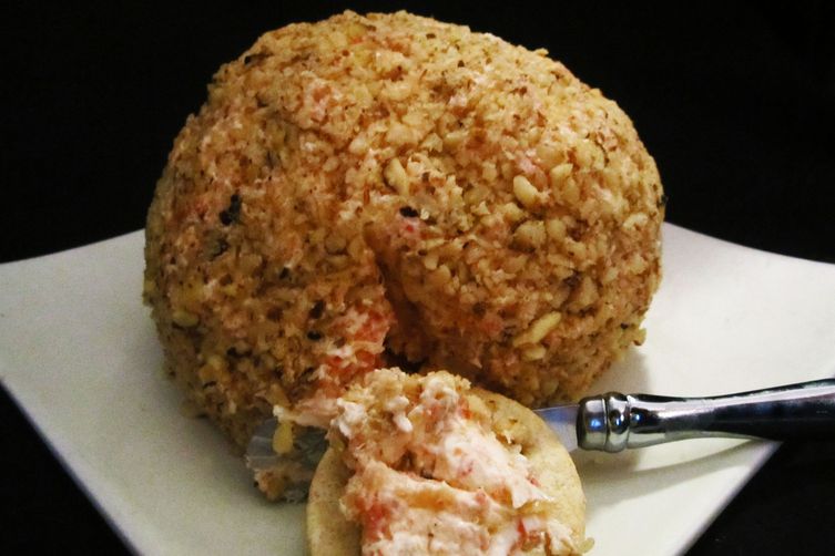 Walnut-Lychee Cheese Ball