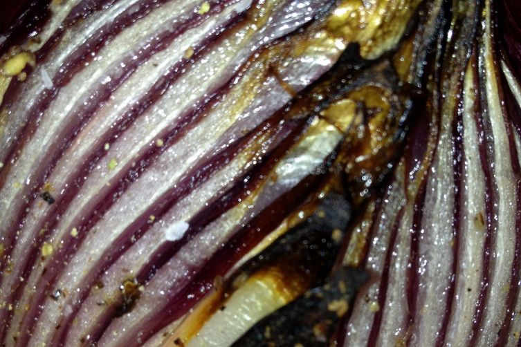 Roasted Red Onions
