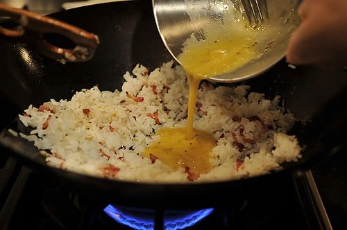 Bacon and Shiso Fried Rice