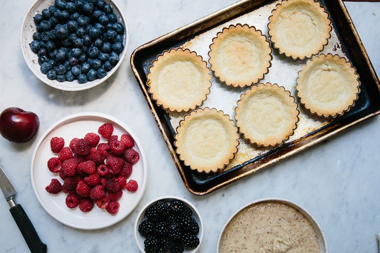 Berry and Frangipane Tartlets