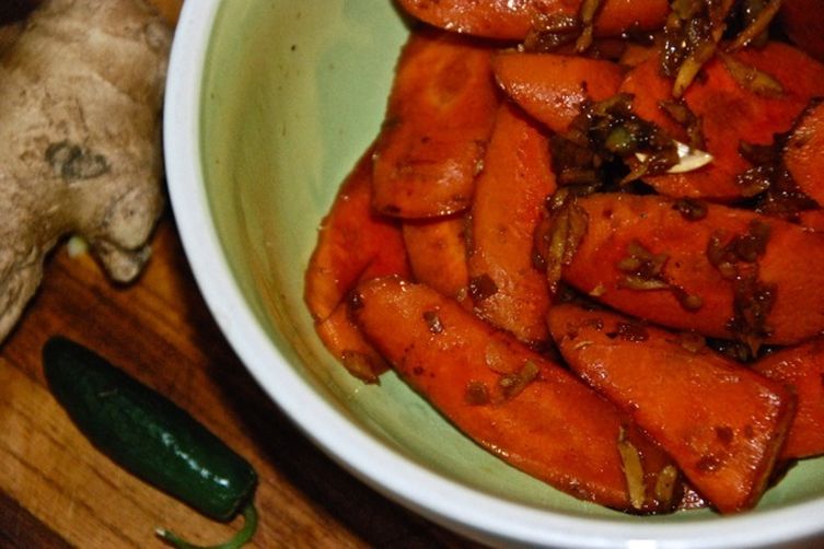 Spiced Carrots for Autumn