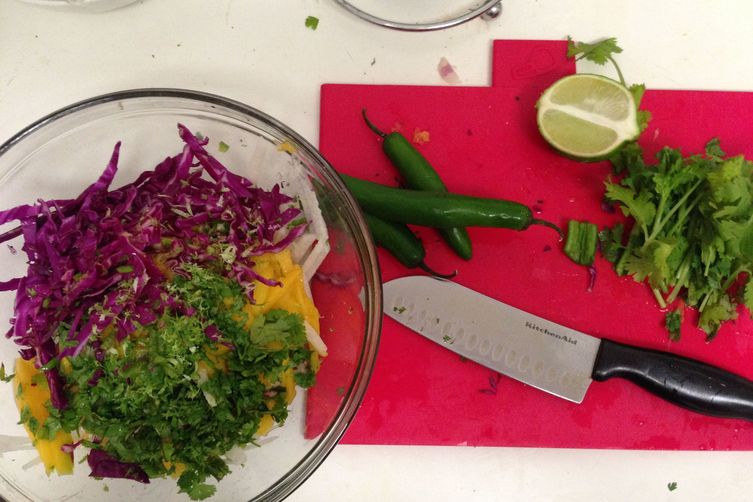 Jicama and Mango Salad