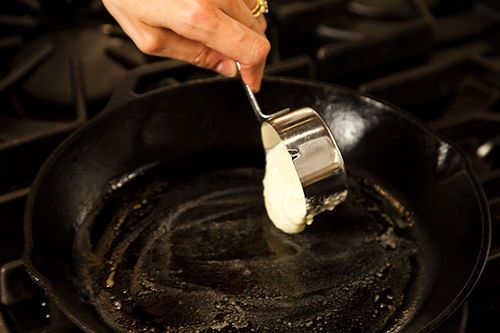 Ricotta Hotcakes with Maple Butter