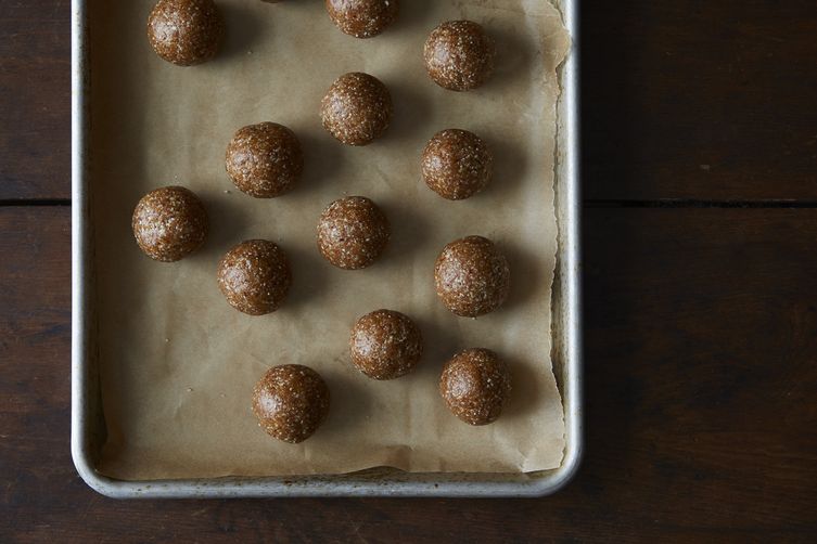 Apricot, Date, and Cashew Snack Balls