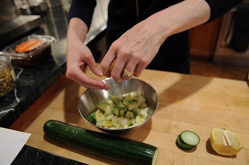 Shades of Green Chopped Salad