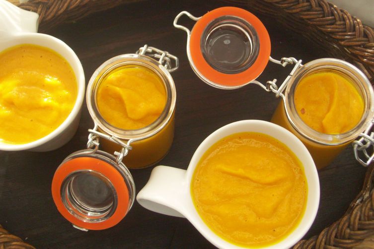 Roasted carrot soup