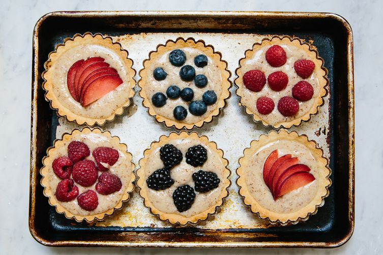 Berry and Frangipane Tartlets