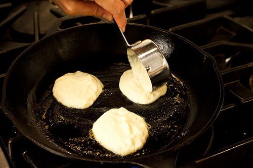 Ricotta Hotcakes with Maple Butter