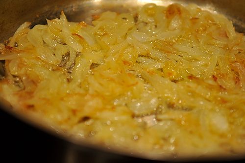 Mashed Potatoes With Caramelized Onions &amp; Goat Cheese