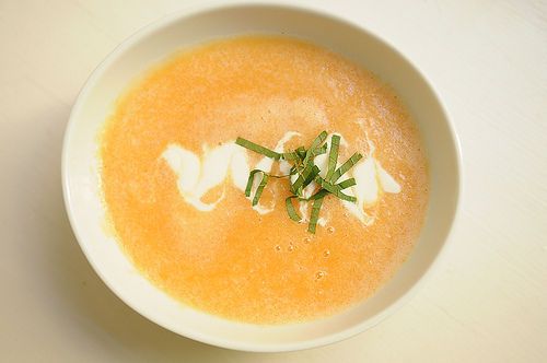 Chilled Cantaloupe Soup