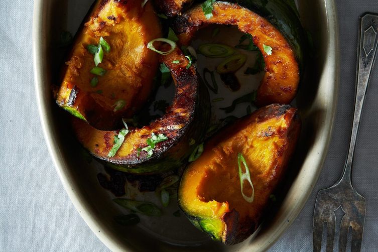 Dashi Braised Kabocha Squash